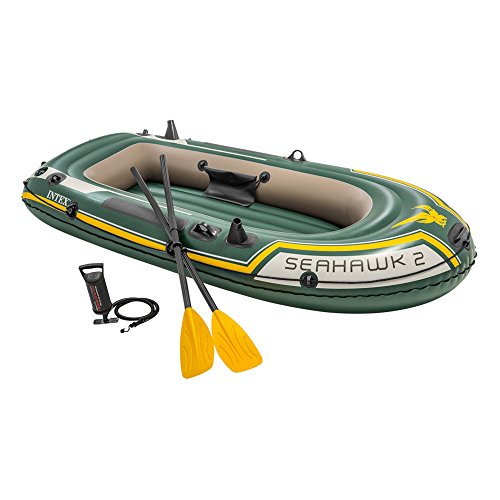 Intex Seahawk 2 Set Schlauchboot - 236 x 114 x 41 cm - 3-teilig - Grün