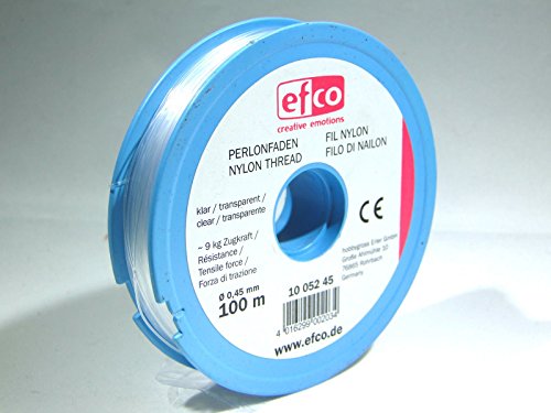 efco Perlonfaden klar 0,45mm Zugkraft ca. 9kg